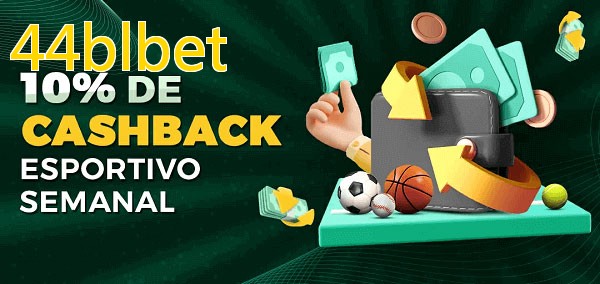 10% de bônus de cashback na 44blbet