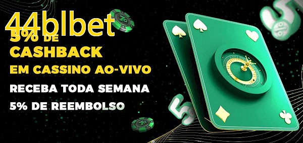 Promoções do cassino ao Vivo 44blbet